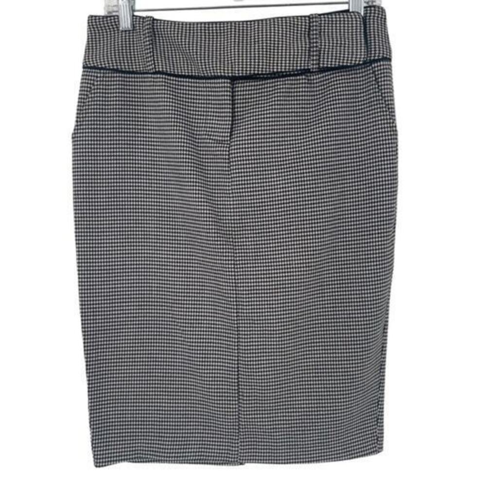 XOXO Monochrome Checkered Pencil Skirt size 3/4 - Picture 1 of 7